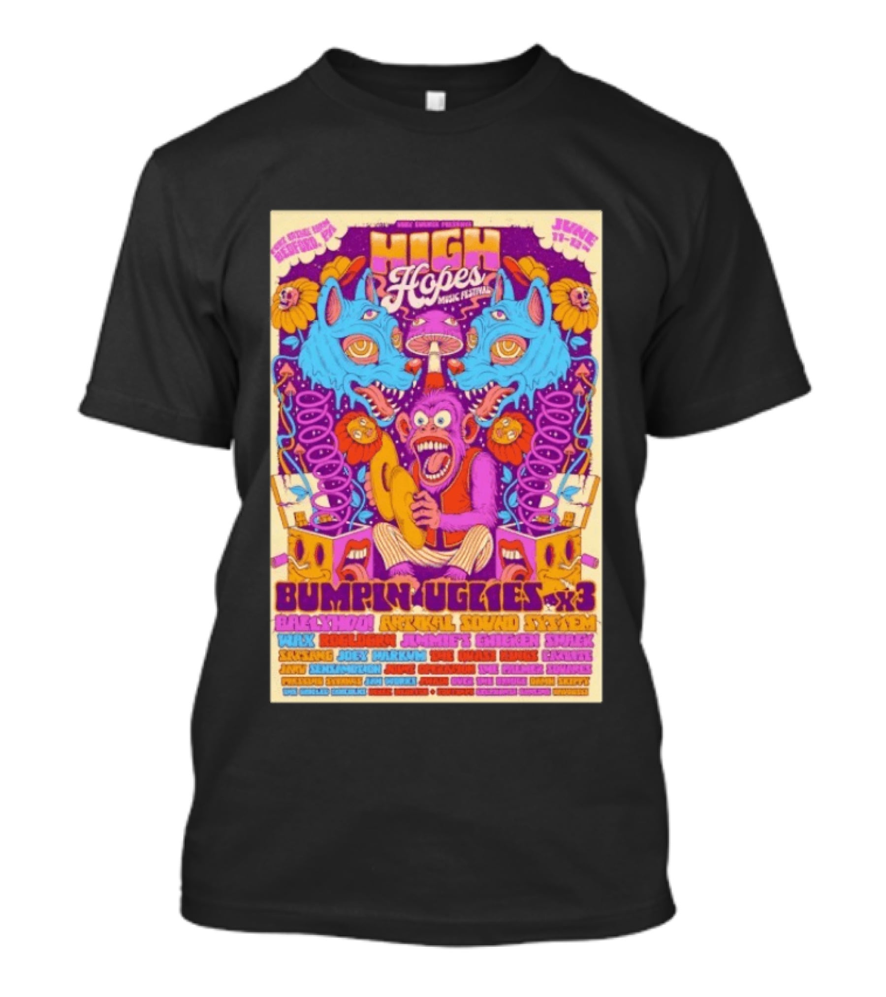 High Hopes Music Festival Bedford PA June 11 13 2026 T-Shirt