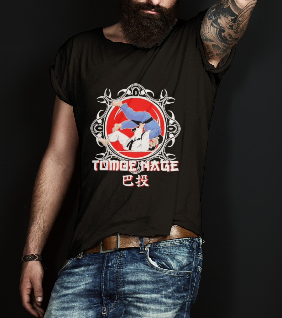 Tomoe Nage Judo Throw Martial Arts Technique T-Shirt