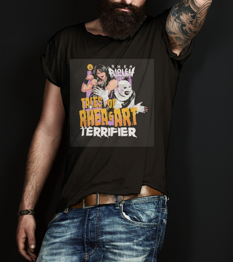 Rhea Ripley Tales Of Rhea And Art Terrifier T-Shirt