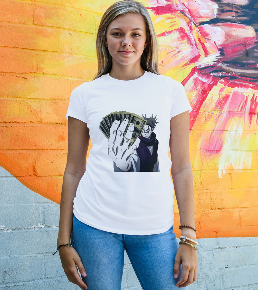 Choso Jujutsu Kaisen Money Fan Anime T-Shirt