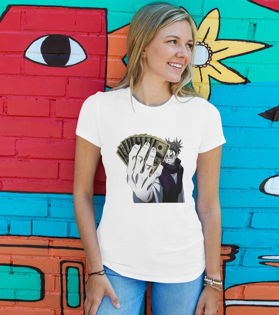 Choso Jujutsu Kaisen Money Fan Anime T-Shirt