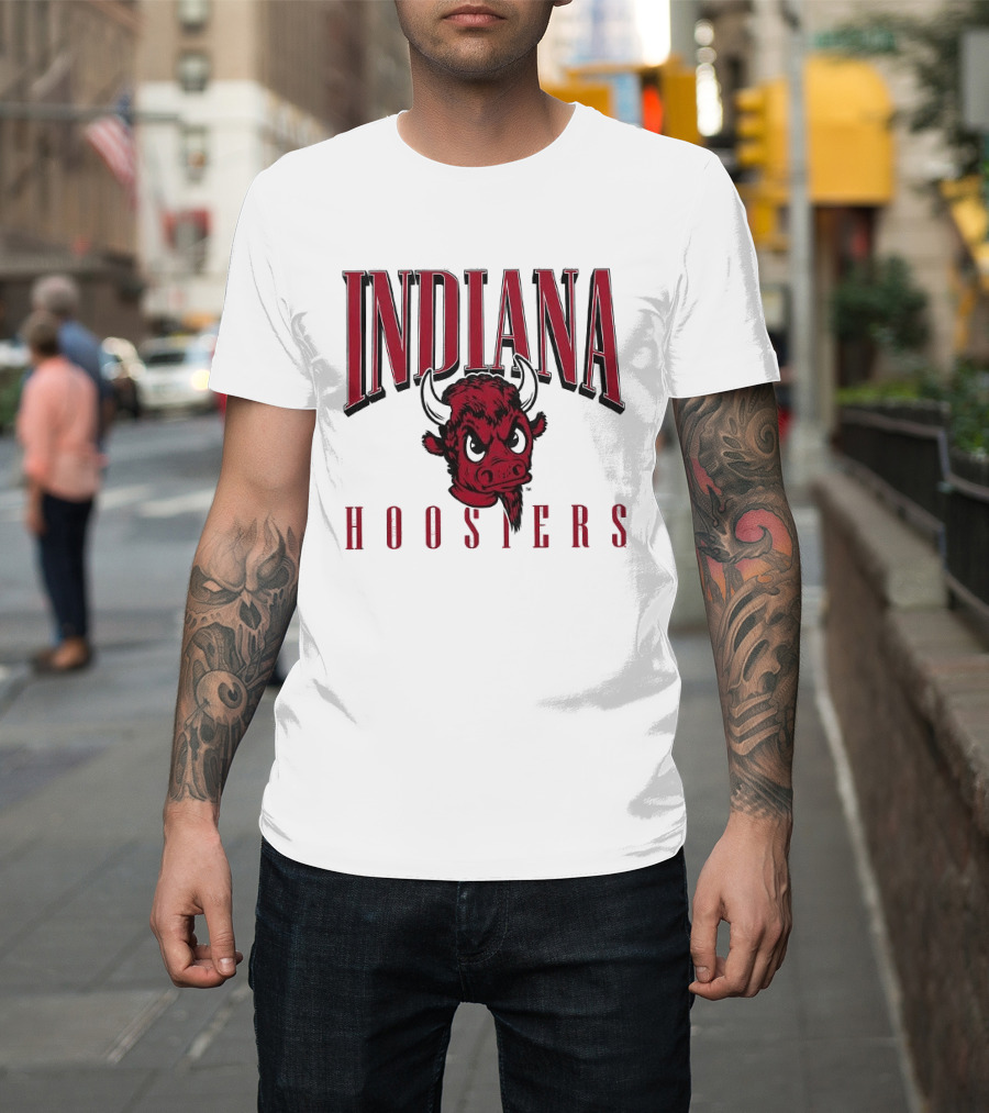 Indiana Hoosiers Bison National Champs Bulls T-Shirt