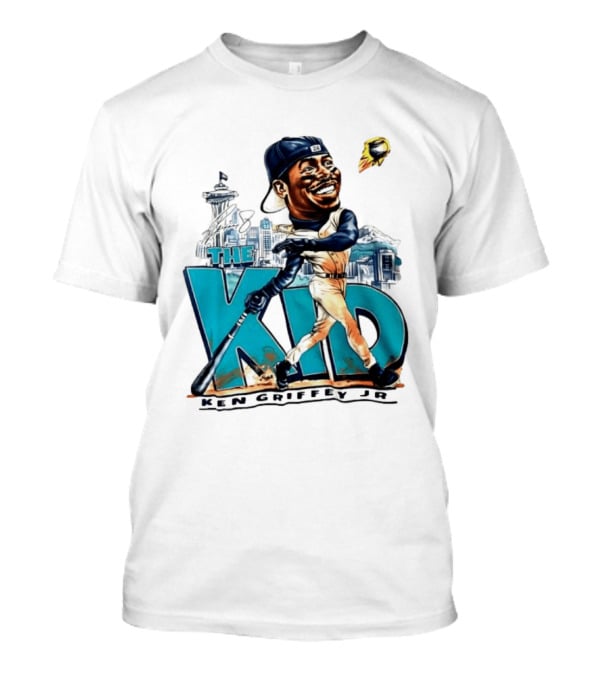 Ken Griffey Jr. The Kid Seattle Baseball Legend T-Shirt