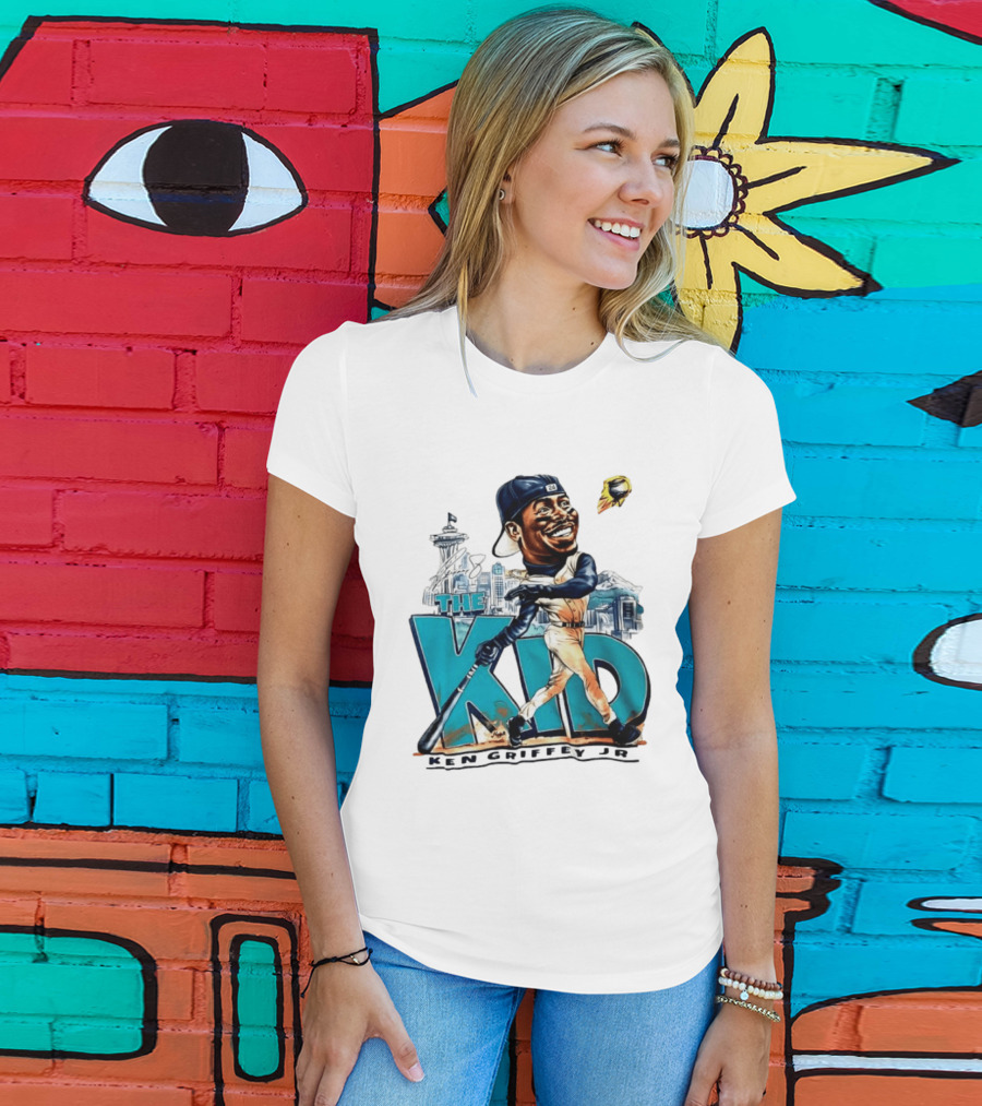 Ken Griffey Jr. The Kid Seattle Baseball Legend T-Shirt