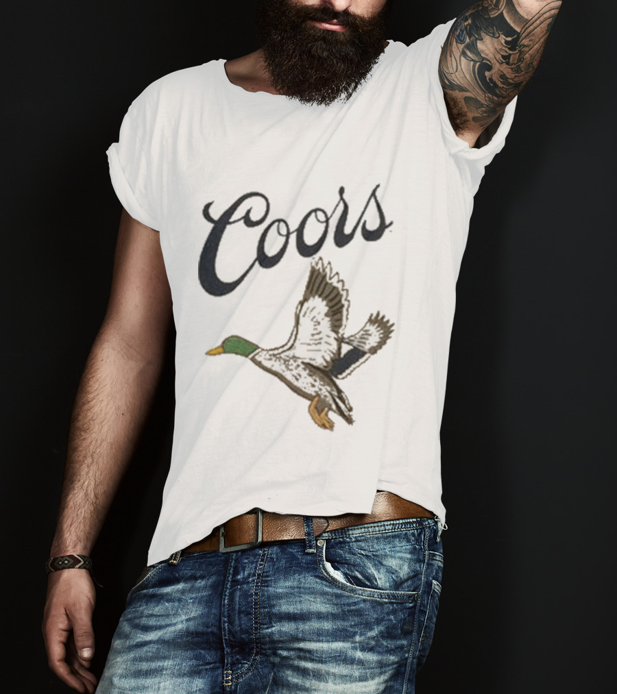 Coors Mallard By Tyler Kingston With Brass Tacks T-Shirt
