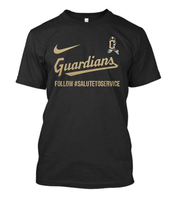 Cleveland Guardians Nike Salute To Service Follow #SaluteToService T-Shirt