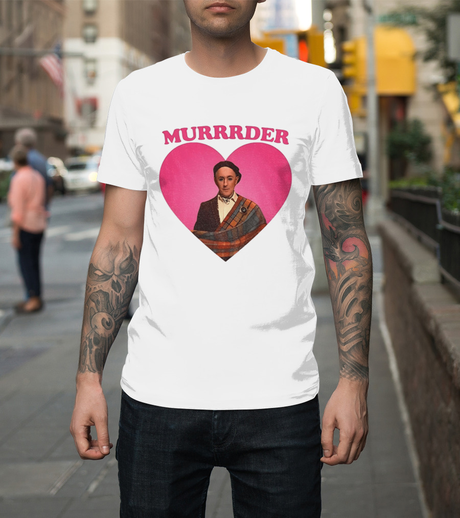 Alan Cumming Murrrder Heart Pink Love The Traitors TV Show T-Shirt