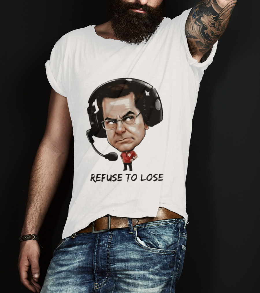 Curt Cignetti Refuse To Lose Indiana Football Coach Headset T-Shirt
