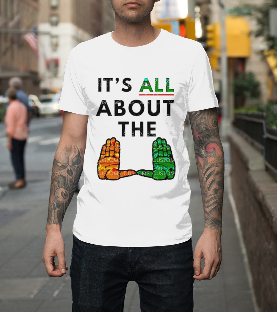 It's All About The U Miami Hurricanes Hand Gesture T-Shirt