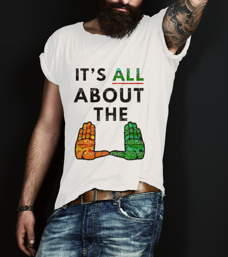 It's All About The U Miami Hurricanes Hand Gesture T-Shirt