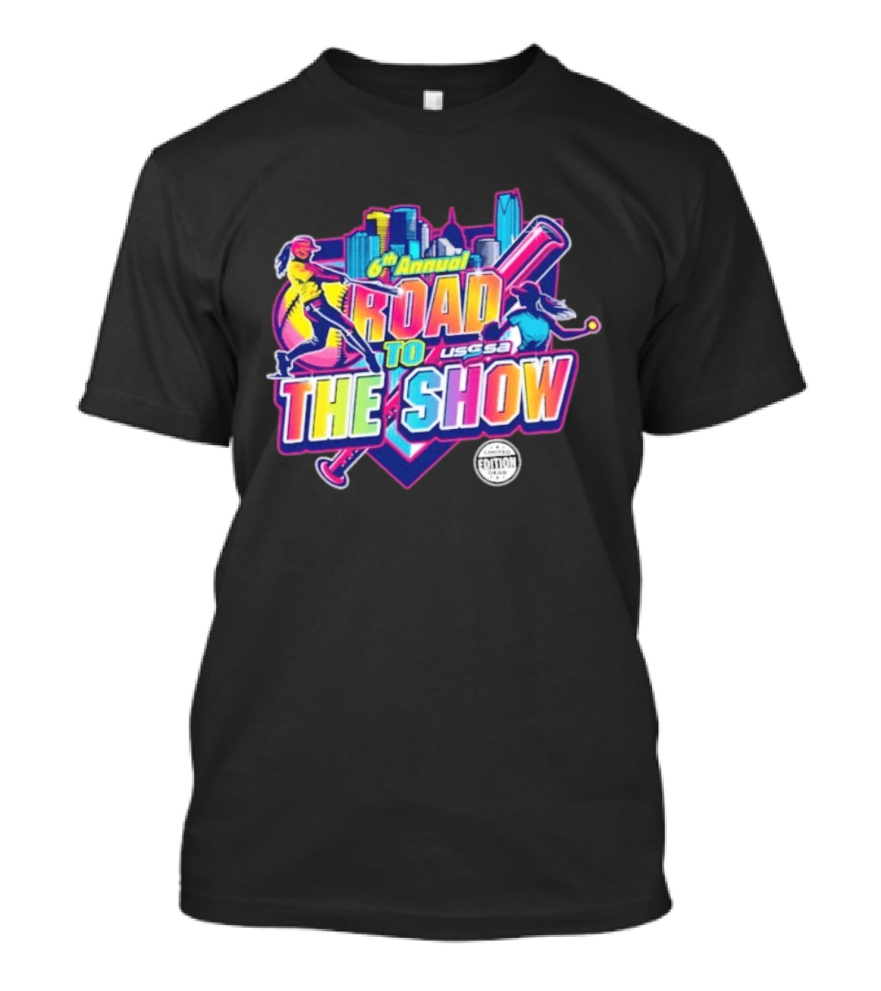 6th Annual Road To The Show USSSA Limited Edition 2026 T-Shirt