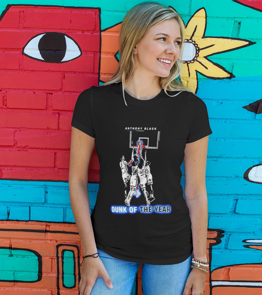 Anthony Black Dunk Of The Year Orlando Magic Basketball Action T-Shirt