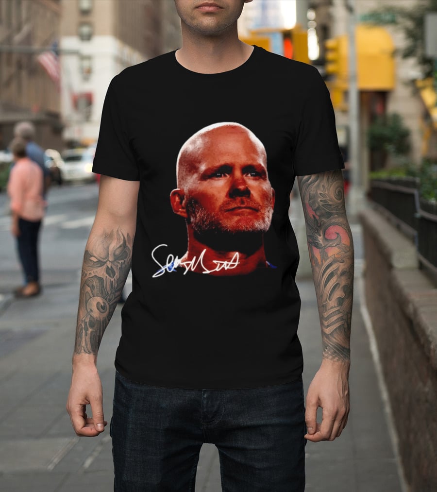 Sean McDermott Oversized Heavyweight Face Signature T-Shirt