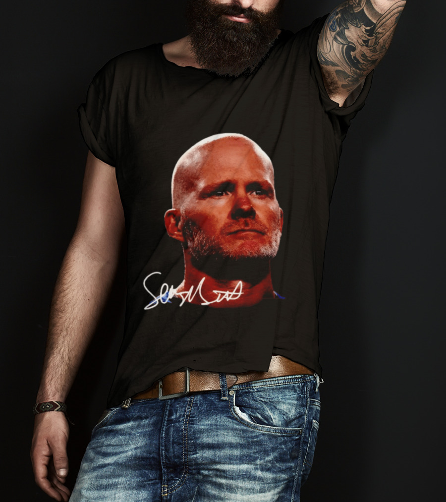 Sean McDermott Oversized Heavyweight Face Signature T-Shirt