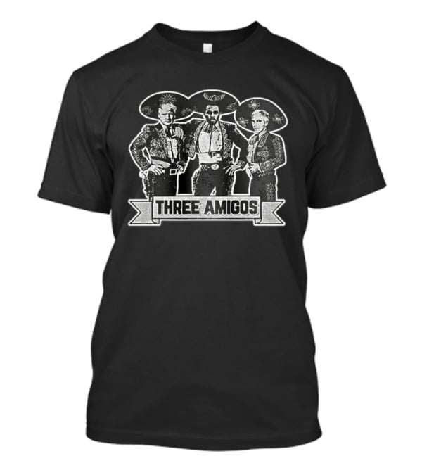 Three Amigos Pop Culture Trump Diddy Epstein Meme T-Shirt