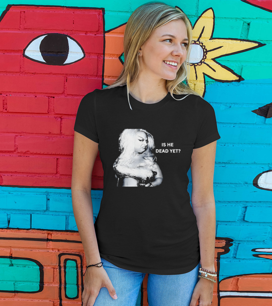 Is He Dead Yet Subtle FDT Protest T-Shirt