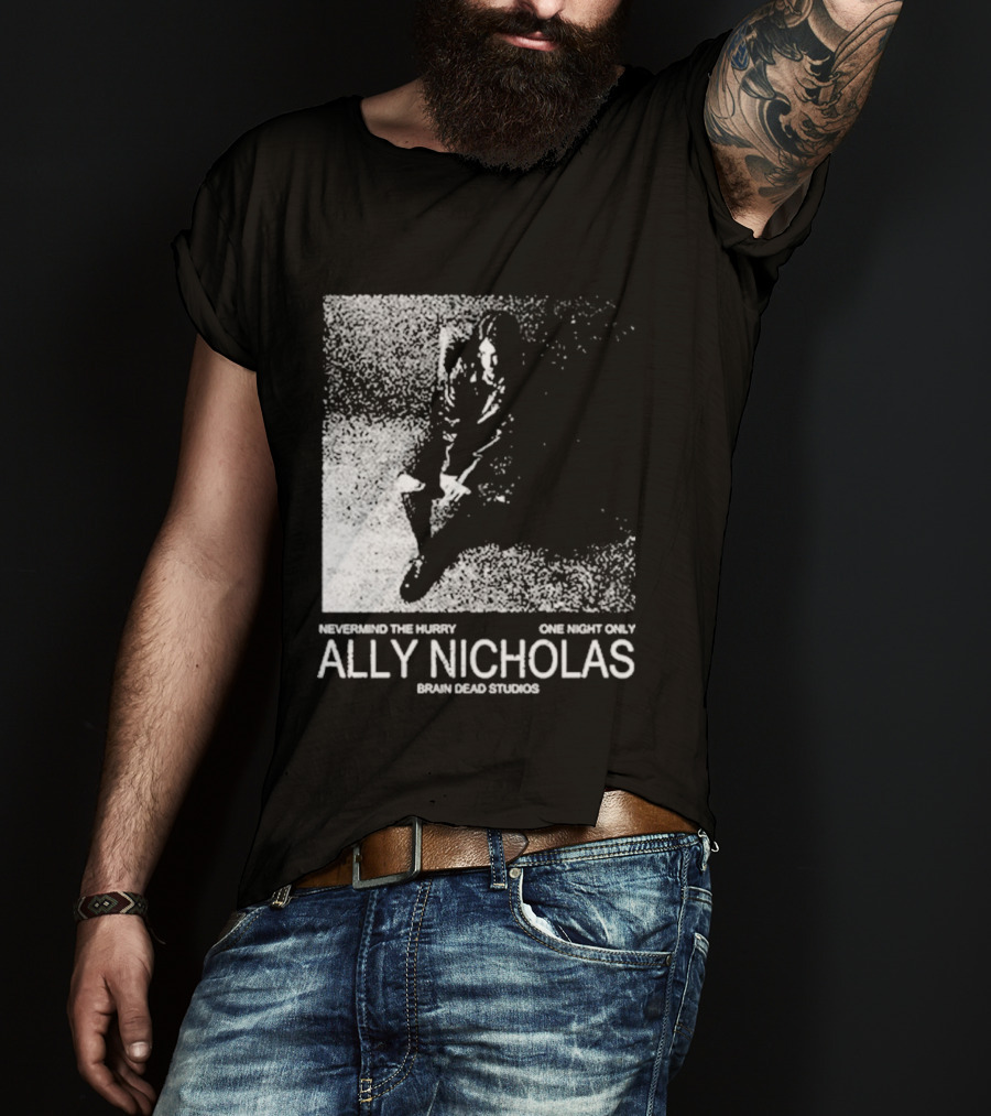 Ally Nicholas Slipknotshorty Unmasked The Expert Brown Group Records T-Shirt