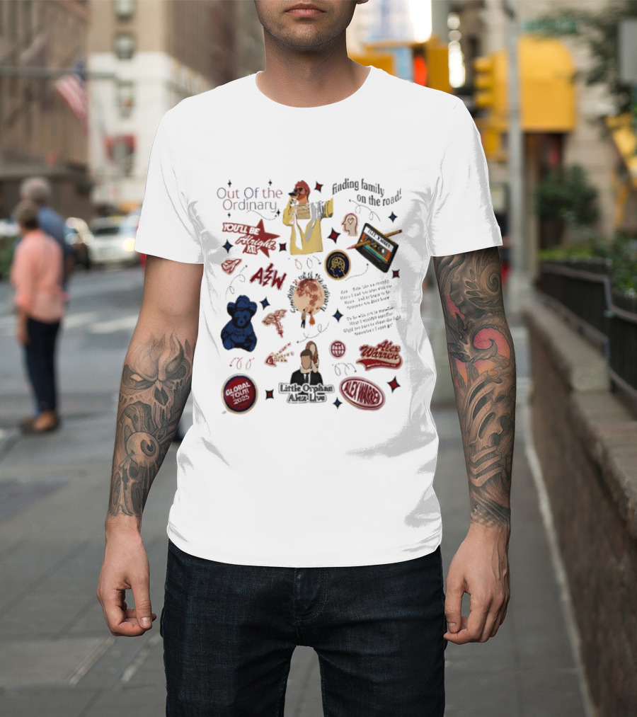 Out Of The Ordinary Finding Family On The Road Alex Warren Little Orphan T-Shirt