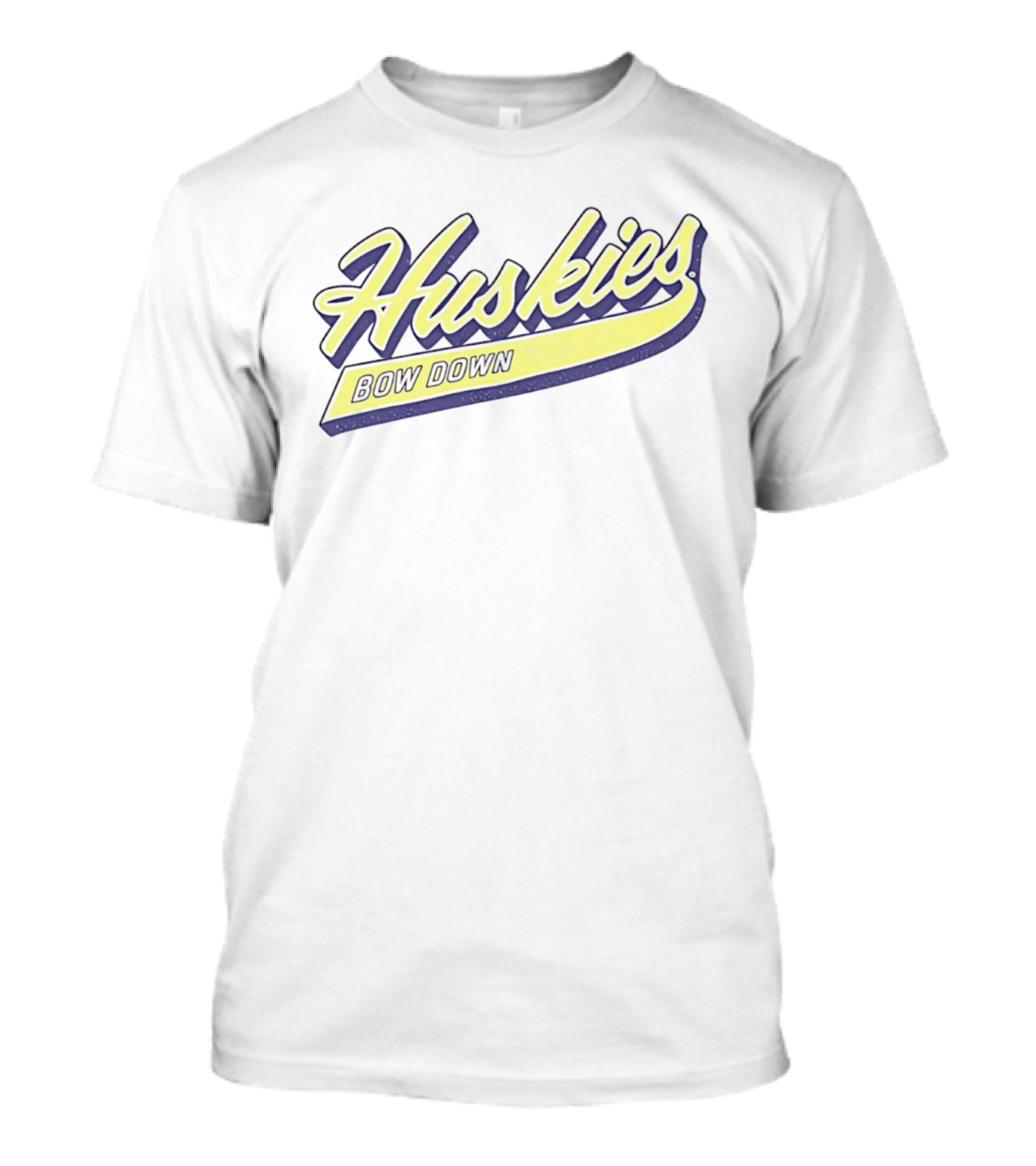 Charlie Weis Jr Huskies Bow Down T-Shirt