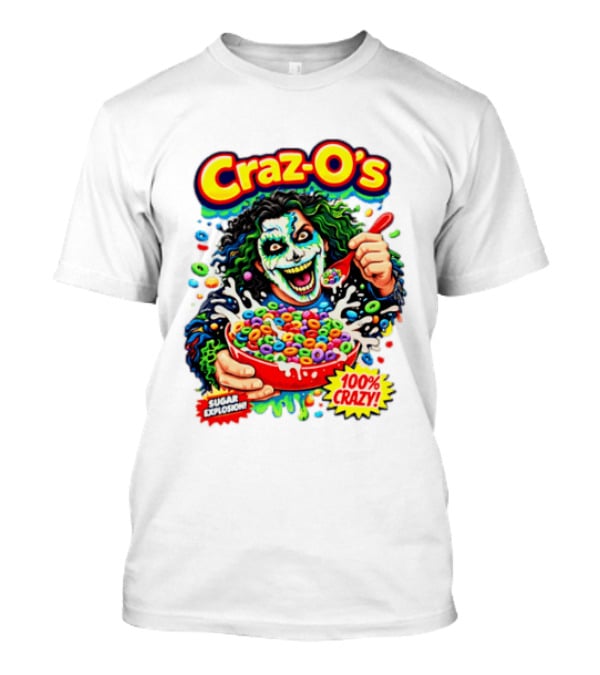 Craz O's Sugar Explosion 100% Crazy Cereal Crazo Charms T-Shirt
