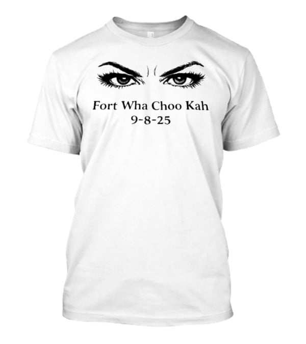 Fort Wha Choo Kah 9 8 25 Mysterious Stare Eyebrow Expression T-Shirt