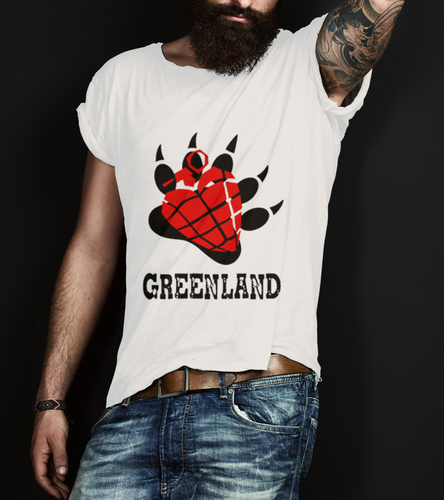 Greenland Green Day Heart And Claws T-Shirt