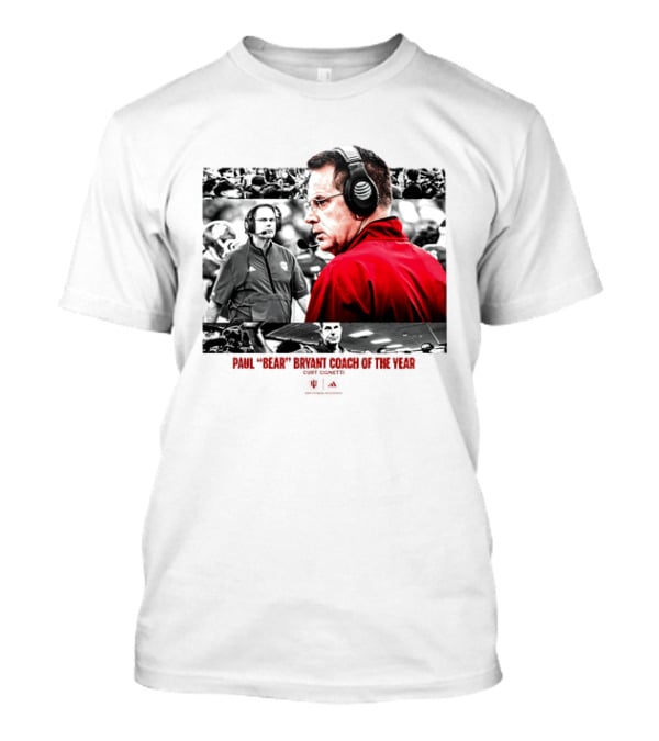 Paul Bear Bryant Coach Of The Year 2026 Football Legacy T-Shirt