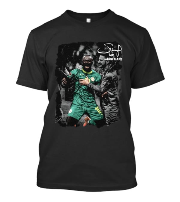 Sadio Mane Senegal National Team Celebration Soccer T-Shirt