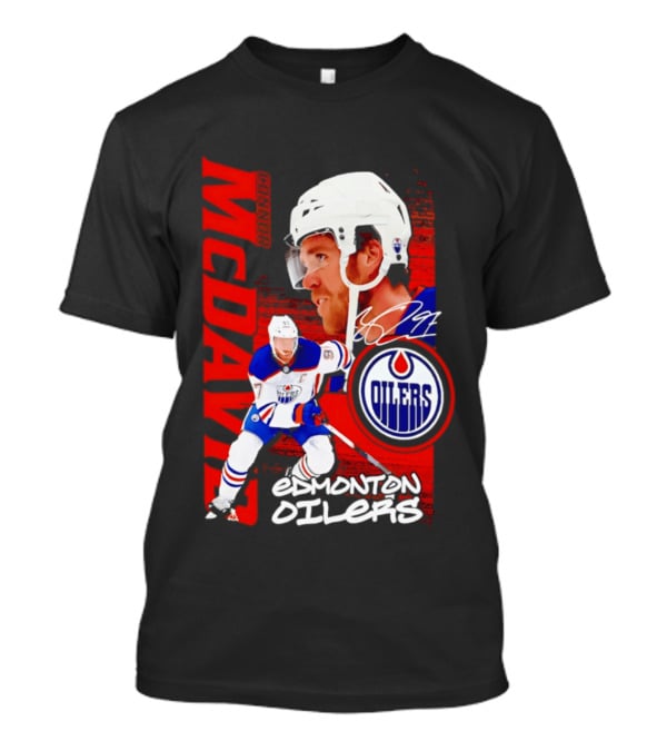 Edmonton Oilers McDavid 97 Hockey Star T-Shirt