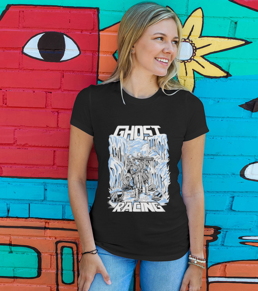 Ghost Racing Snowtrooper Frozen Specter Adventure T-Shirt