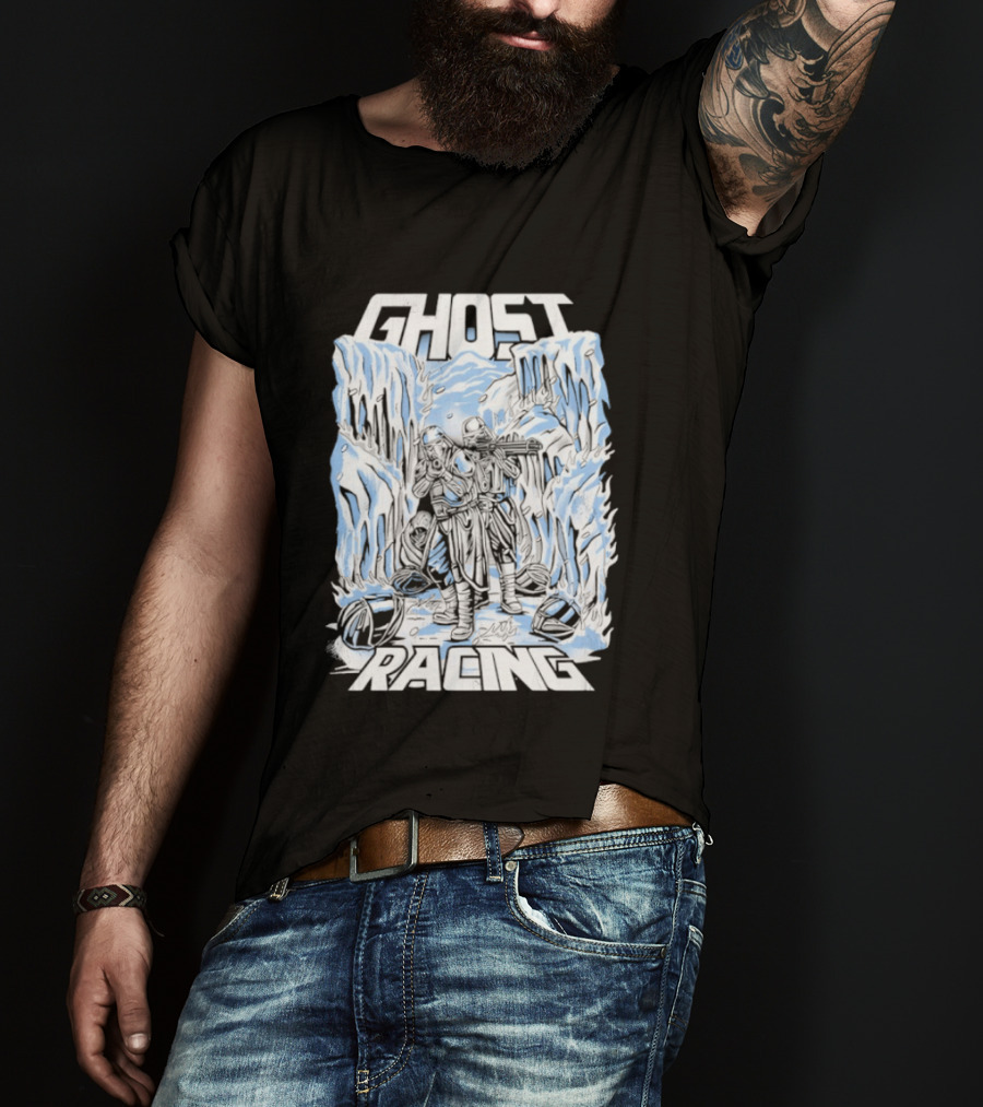 Ghost Racing Snowtrooper Frozen Specter Adventure T-Shirt