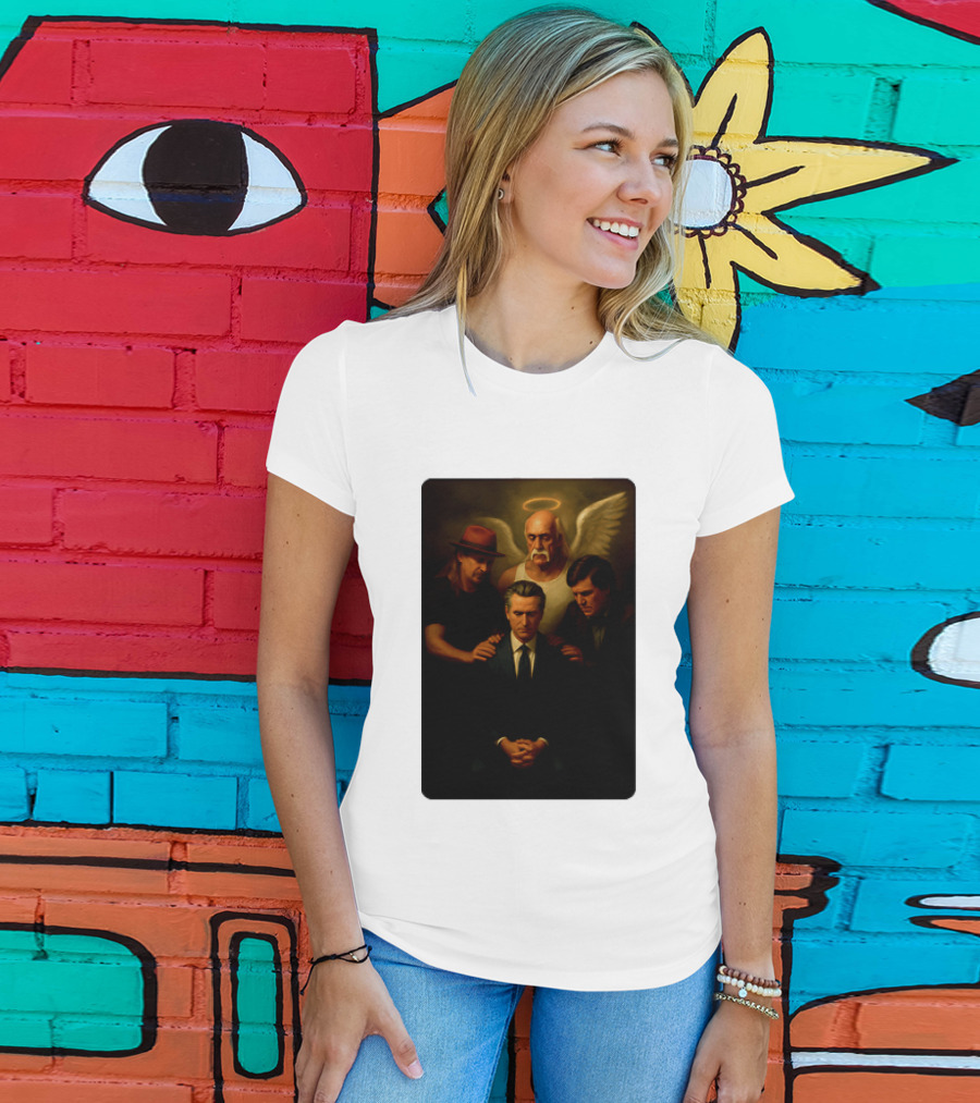 The Chosen One Gavin Newsom Angelic Gathering T-Shirt