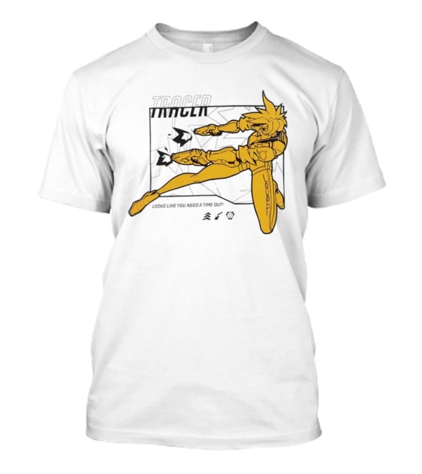 Tracer Over Looks Like You Need A Time Out T-Shirt