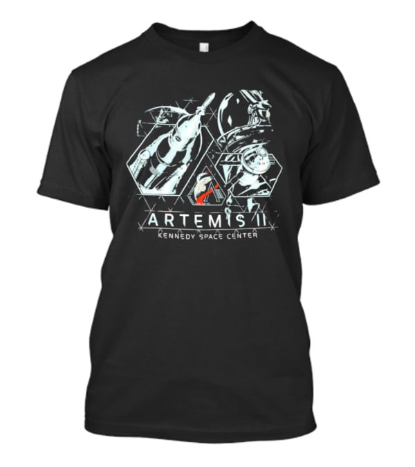 Artemis II Kennedy Space Center NASA Mission Rocket Launch T-Shirt