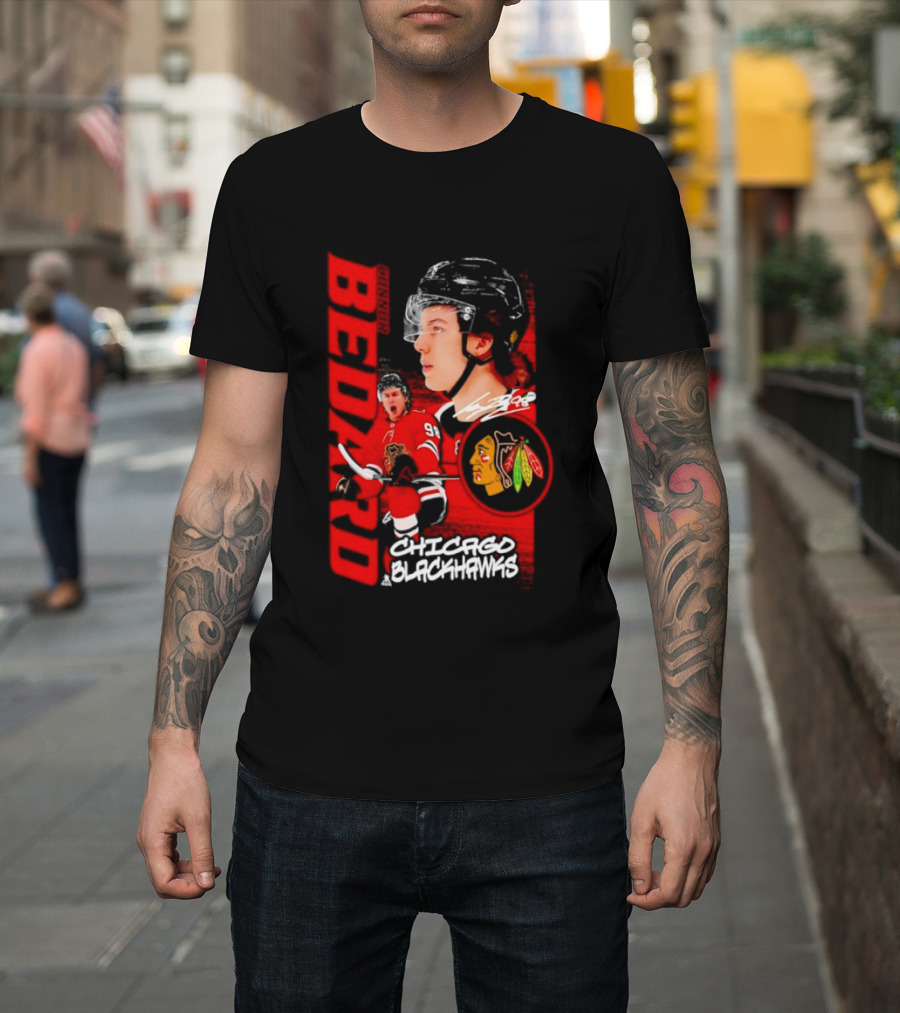 Connor Bedard Chicago Blackhawks Hockey Bedard T-Shirt