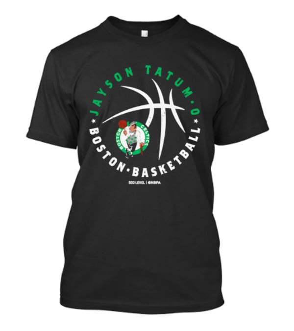 Boston Celtics Jayson Tatum 0 Basketball Team Boston Celtics Player T-Shirt