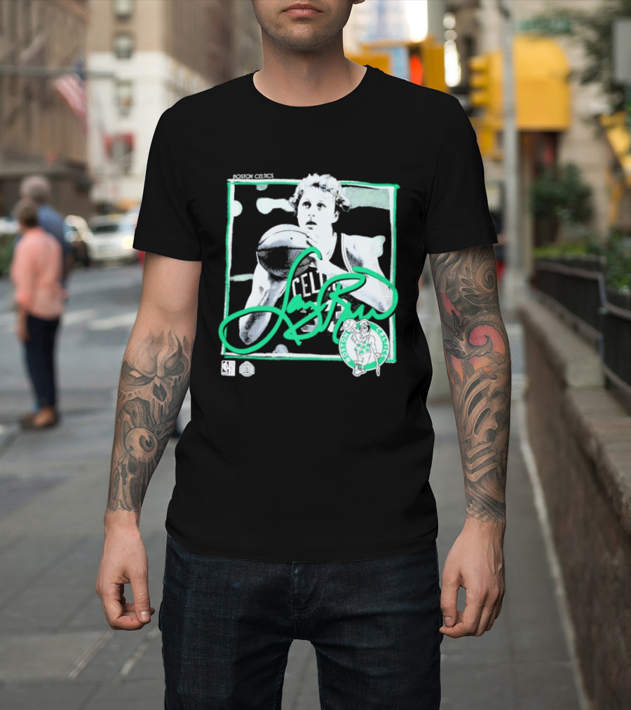 Larry Bird Boston Celtics NBA Legend T-Shirt