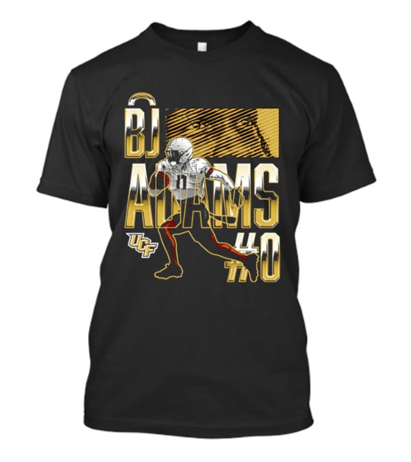 BJ Adams UCF Football NCAA Caricature Player 40 T-Shirt