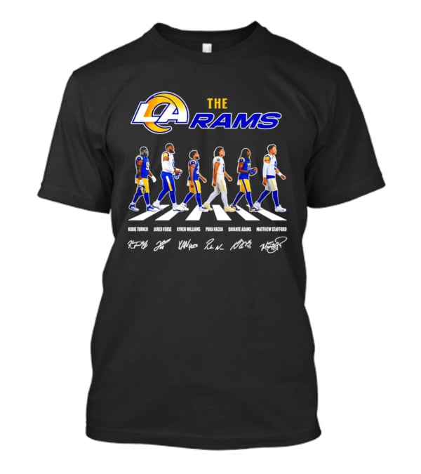 The Los Angeles Rams Abbey Road Signature Edition 2026 T-Shirt