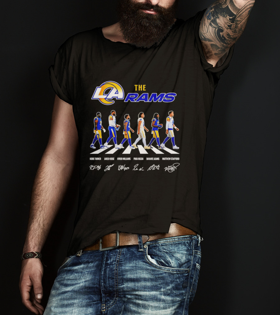 The Los Angeles Rams Abbey Road Signature Edition 2026 T-Shirt