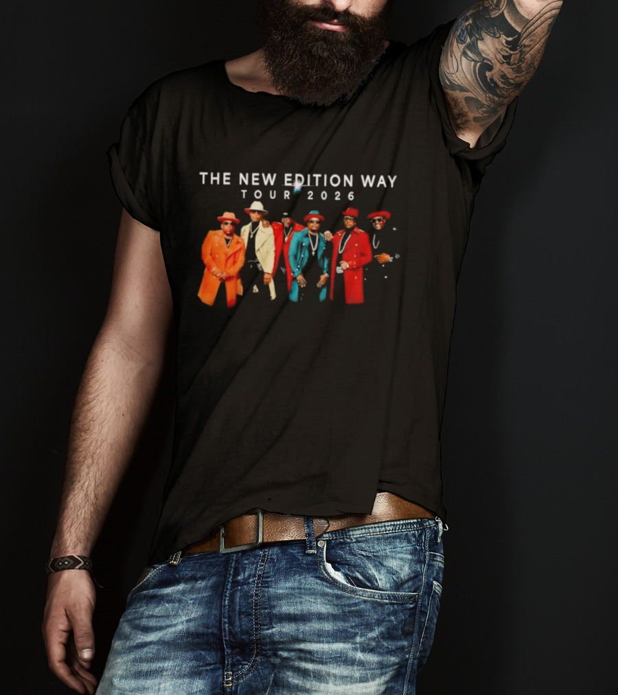 The New Edition Way Tour 2026 Concert Fashion T-Shirt