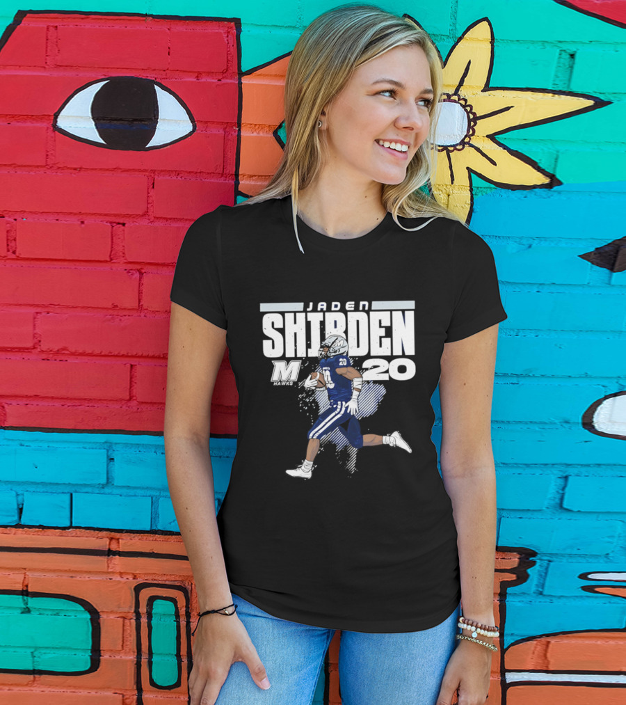 Jaden Shirden Monmouth NCAA Football 20 T-Shirt