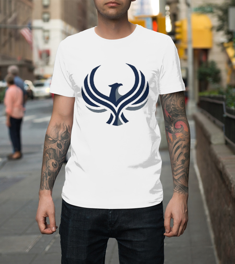 Minnesota Rebel Alliance Resistance Icon With Phoenix Bird T-Shirt