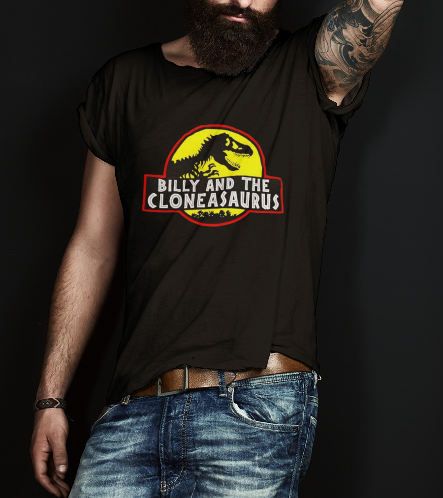 Billy And The Cloneasaurus Dinosaur Park T-Shirt