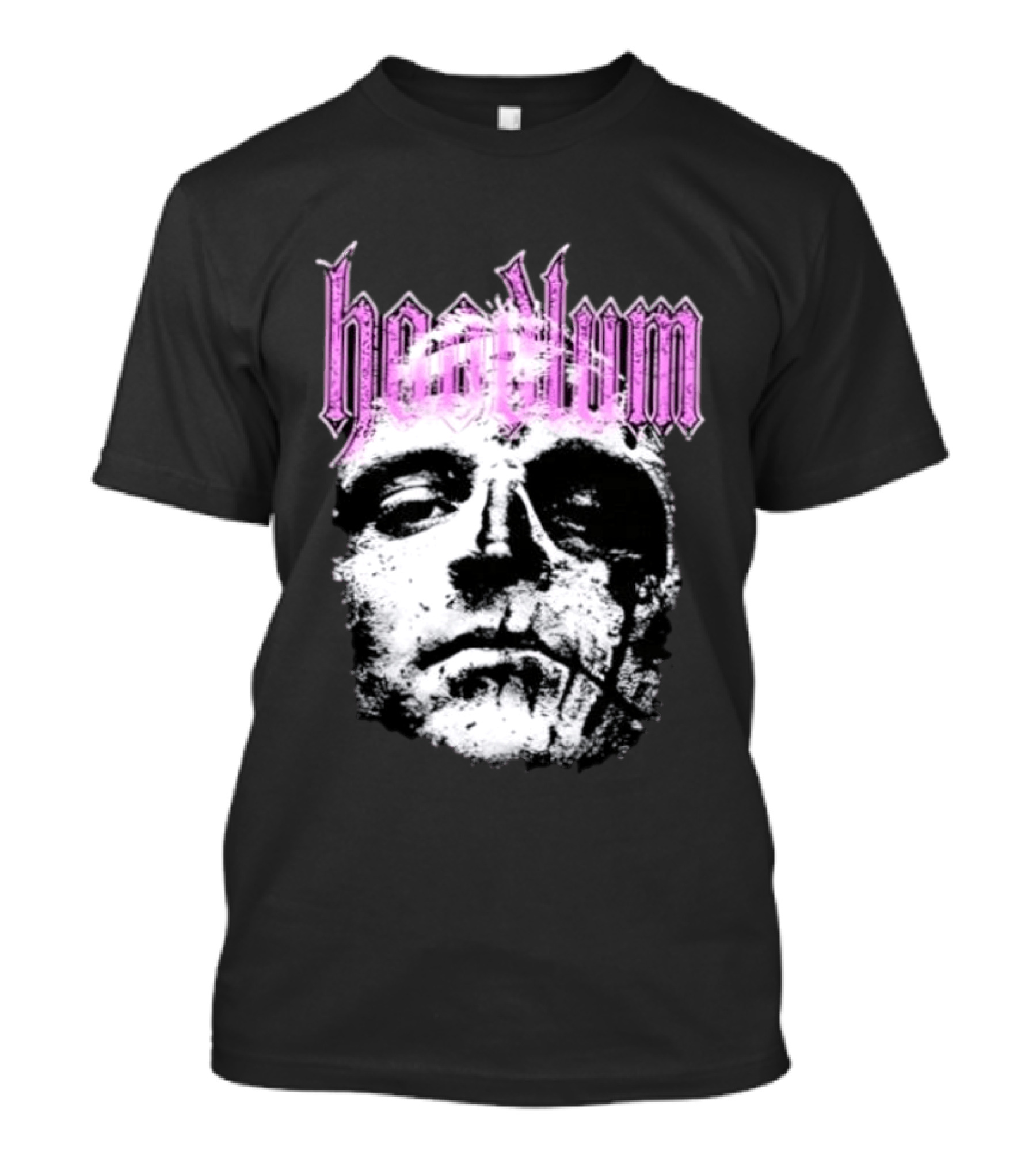 Hoodlum Gothic Style Rough Face T-Shirt