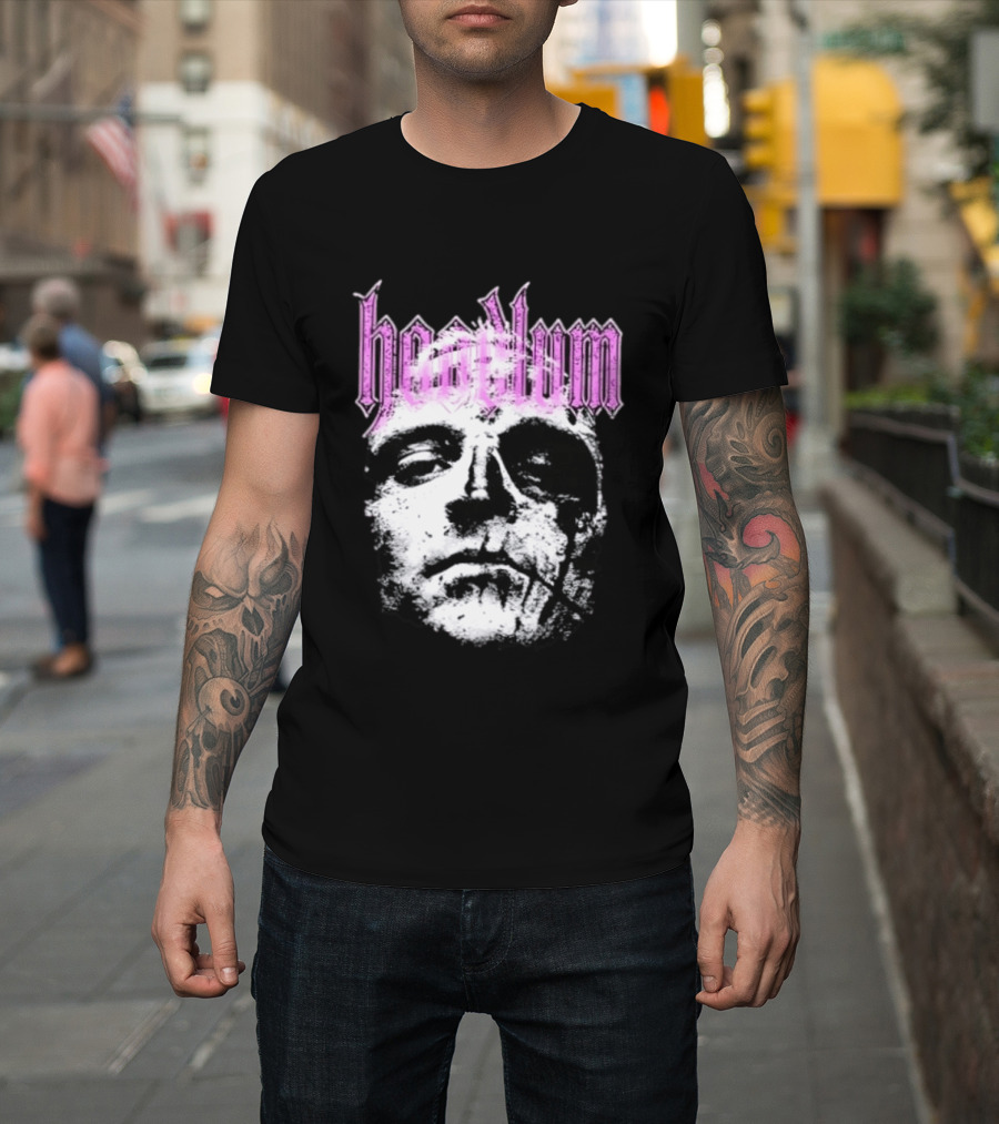 Hoodlum Gothic Style Rough Face T-Shirt