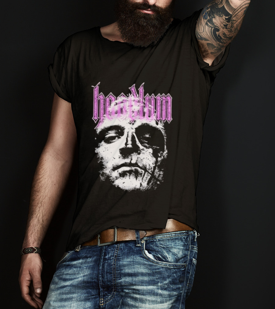 Hoodlum Gothic Style Rough Face T-Shirt