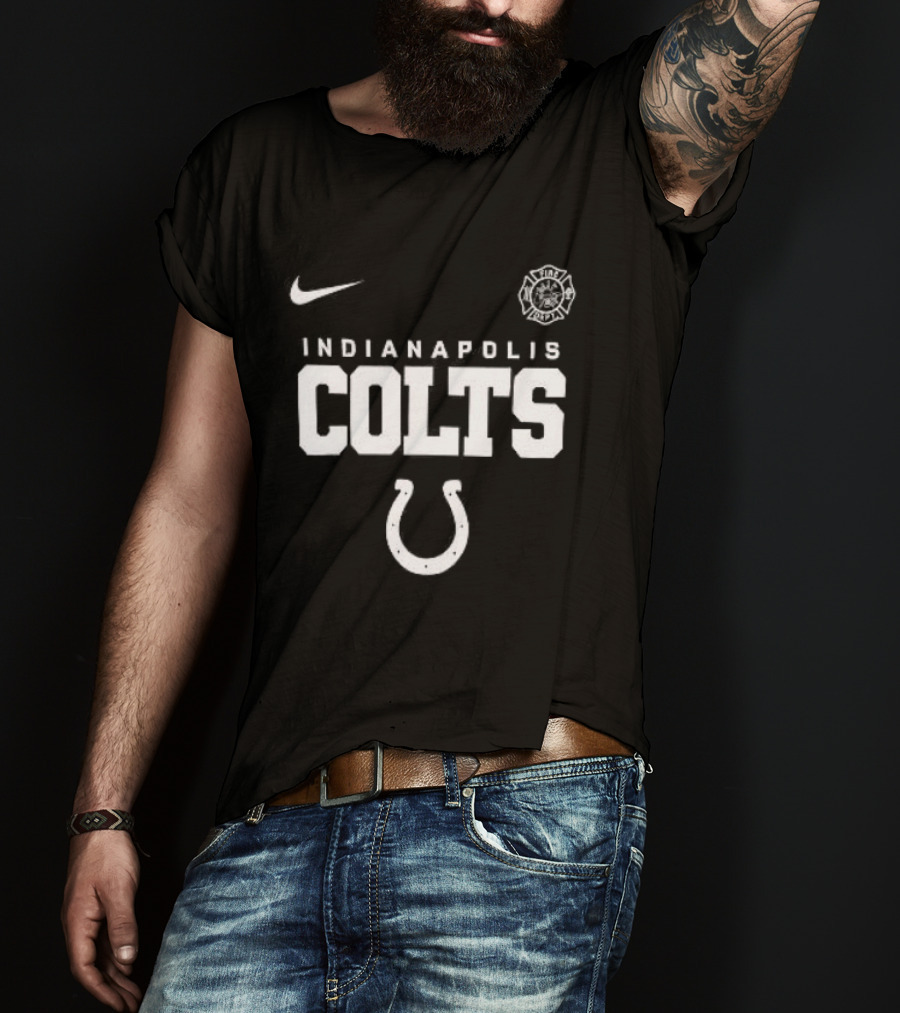 Indianapolis Colts Nike Firefighter Support Red Friday T-Shirt