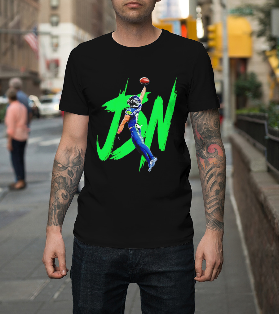 JSN Jaxon Smith Njigba Seattle Seahawks Football 2025 T-Shirt