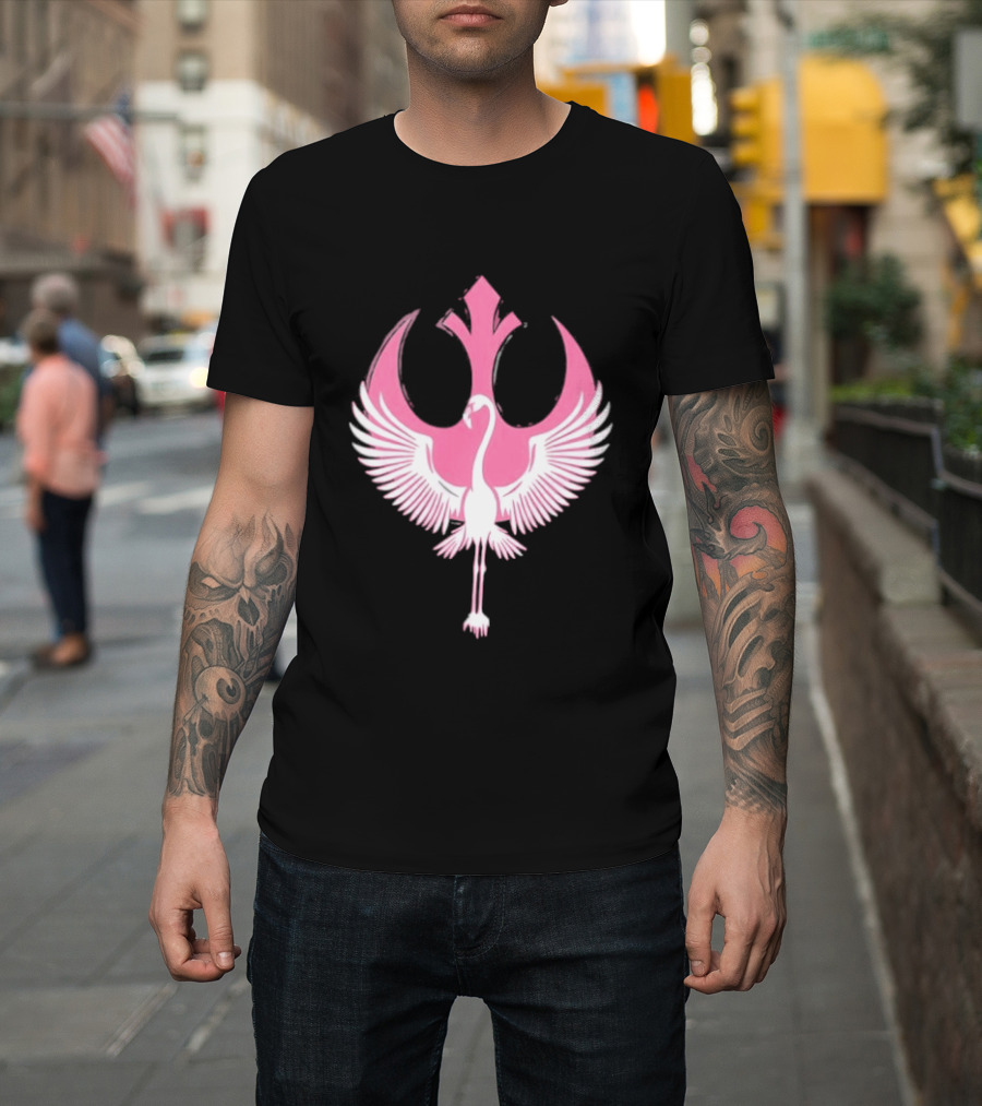 Star Wars Rebel Alliance Flamingo Pink Variant T-Shirt